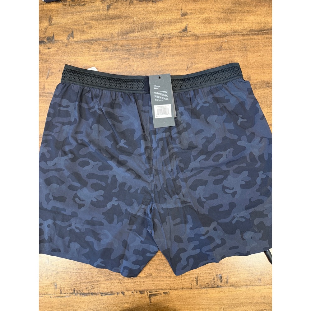 Ten Thousand Session Short 7in Unlined Mens XL Black Camo NEW - Picture 4 of 5